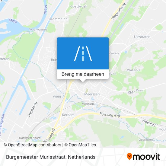 Burgemeester Murisstraat kaart