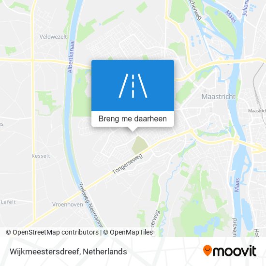 Wijkmeestersdreef kaart