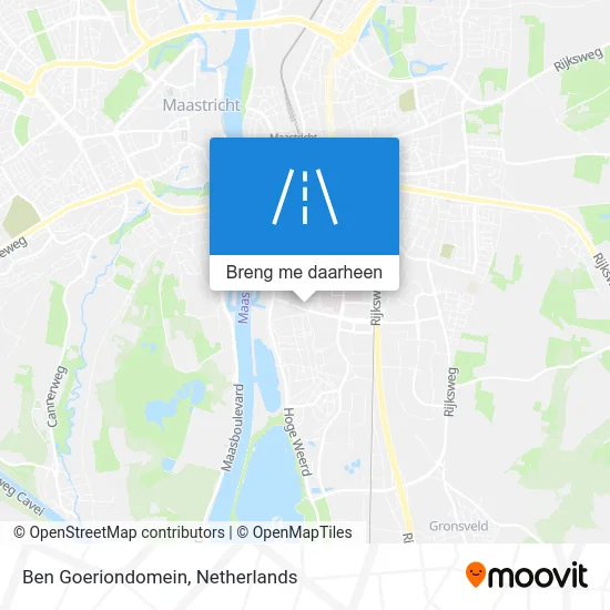 Ben Goeriondomein kaart