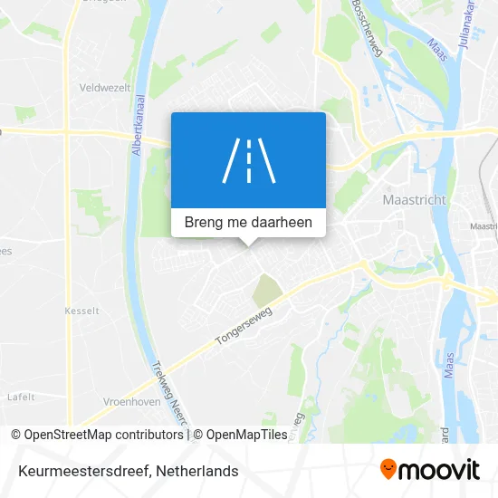 Keurmeestersdreef kaart