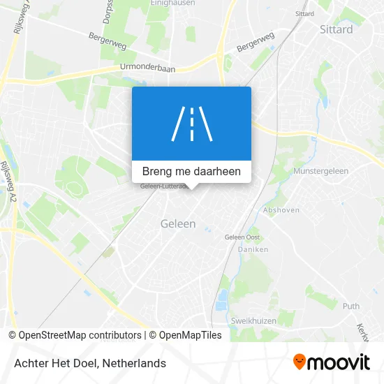 Achter Het Doel kaart