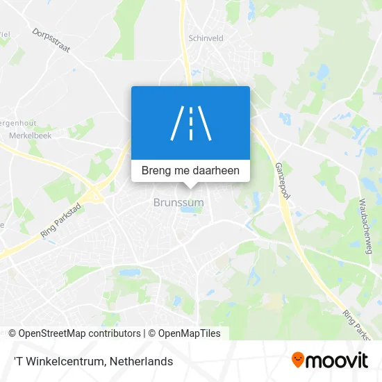 'T Winkelcentrum kaart