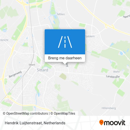 Hendrik Luijtenstraat kaart