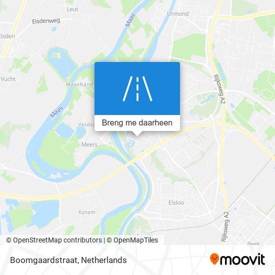 Boomgaardstraat kaart