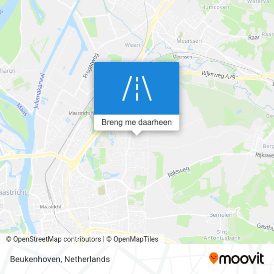 Beukenhoven kaart