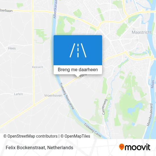 Felix Bockenstraat kaart