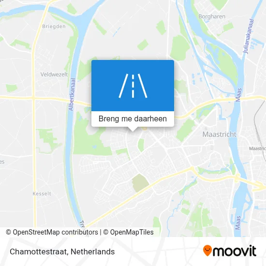 Chamottestraat kaart