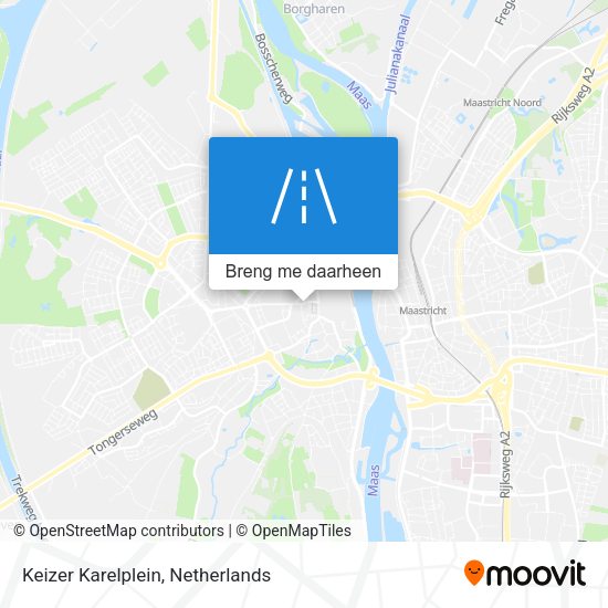 Keizer Karelplein kaart