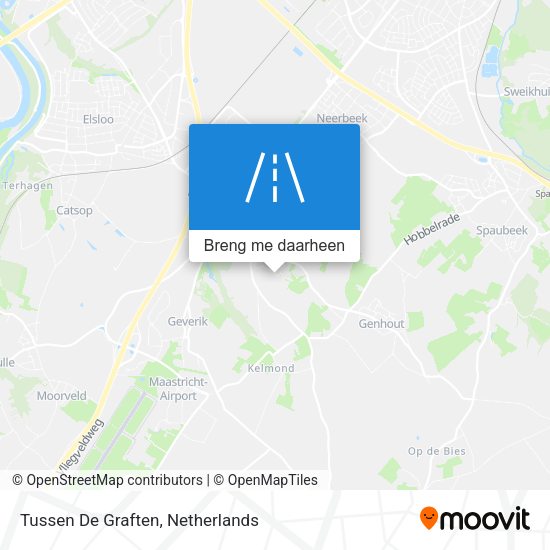 Tussen De Graften kaart
