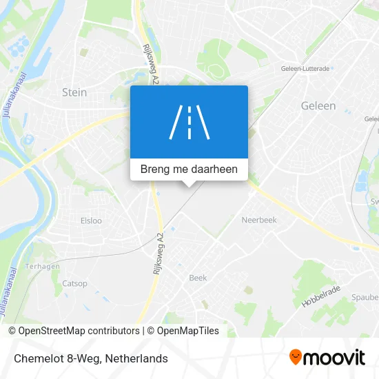 Chemelot 8-Weg kaart
