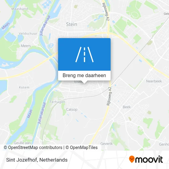 Sint Jozefhof kaart