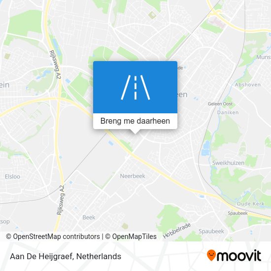 Aan De Heijgraef kaart