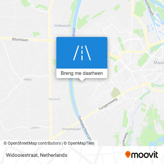 Widooiestraat kaart