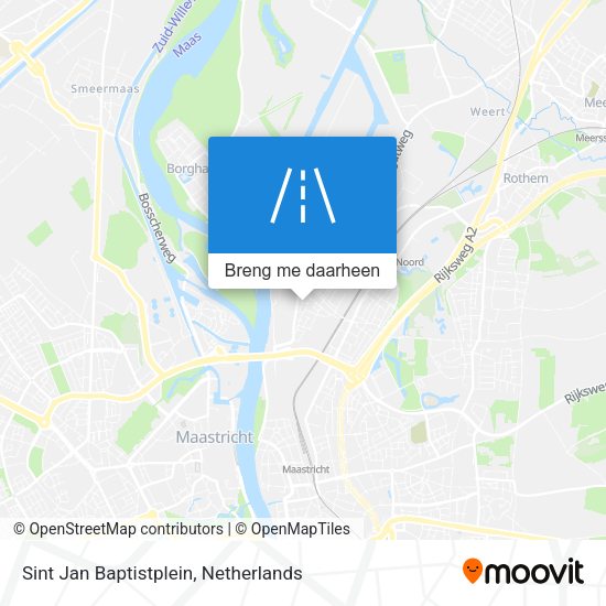 Sint Jan Baptistplein kaart