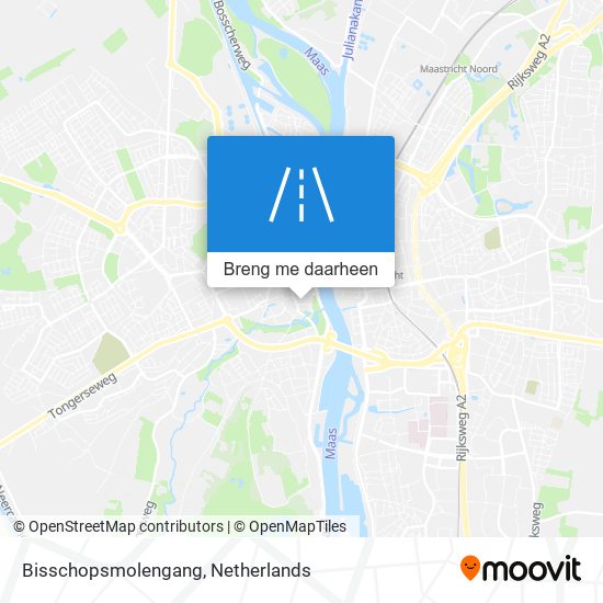 Bisschopsmolengang kaart