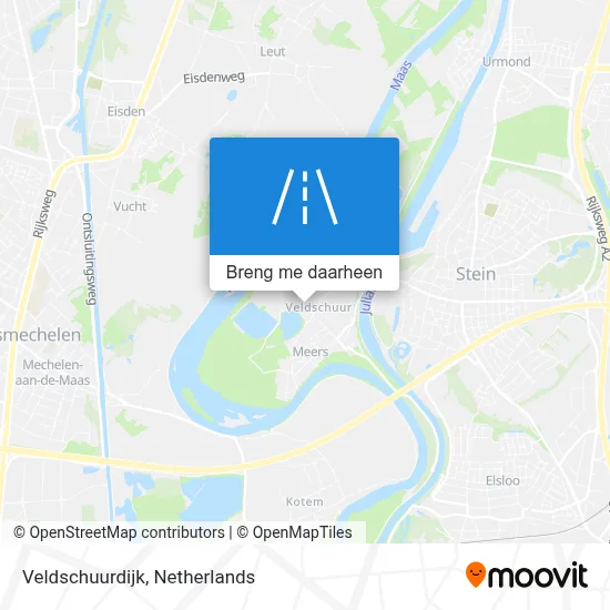 Veldschuurdijk kaart