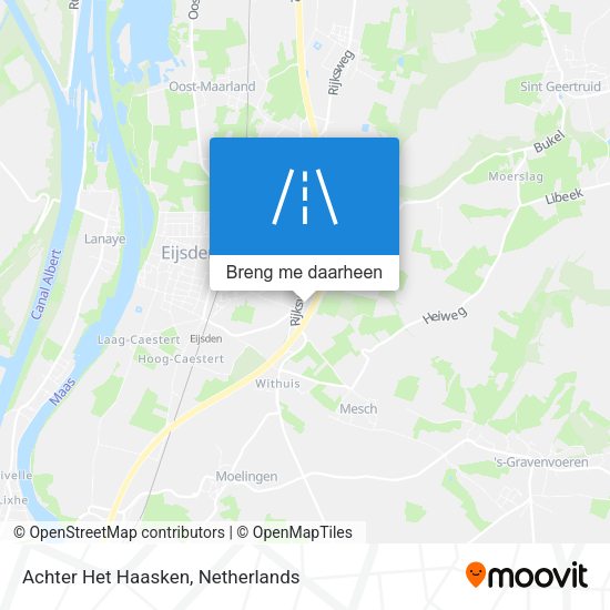 Achter Het Haasken kaart