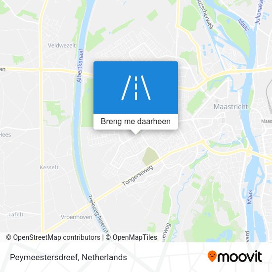 Peymeestersdreef kaart
