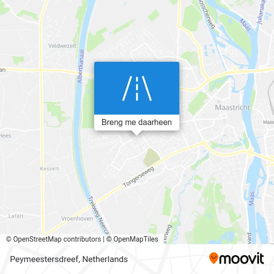 Peymeestersdreef kaart