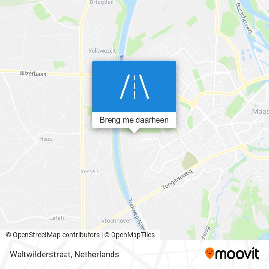 Waltwilderstraat kaart