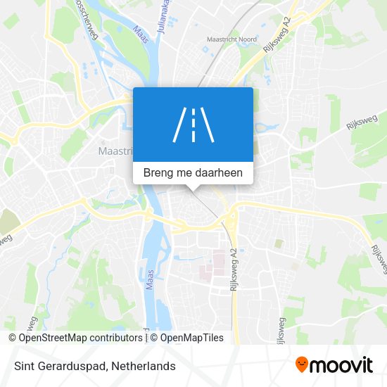 Sint Gerarduspad kaart