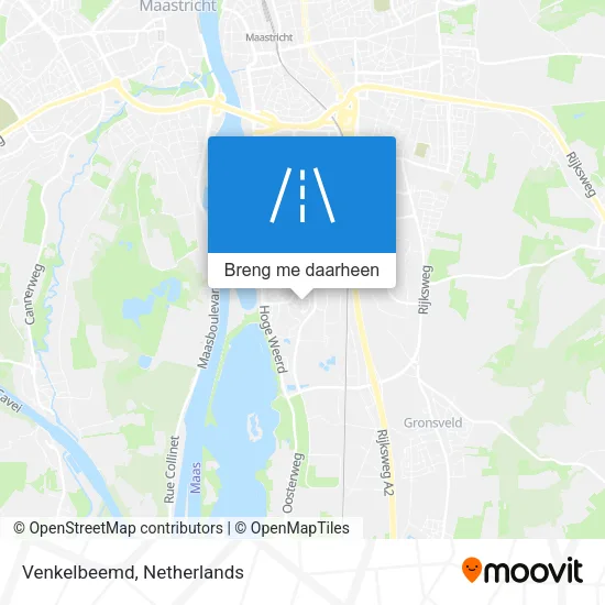 Venkelbeemd kaart