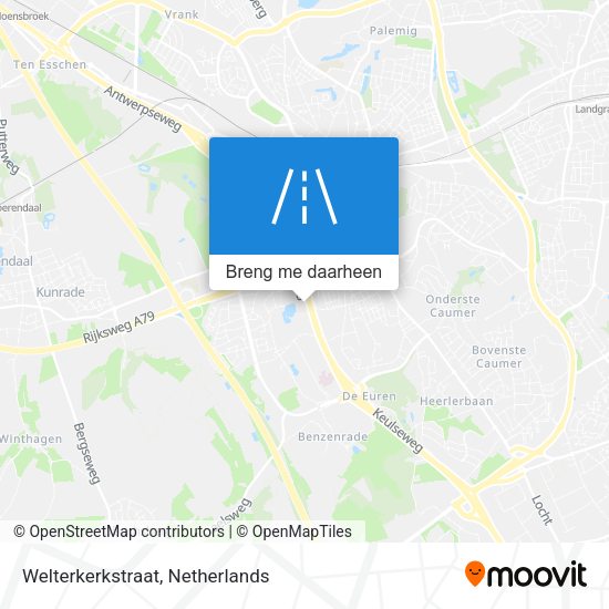 Welterkerkstraat kaart