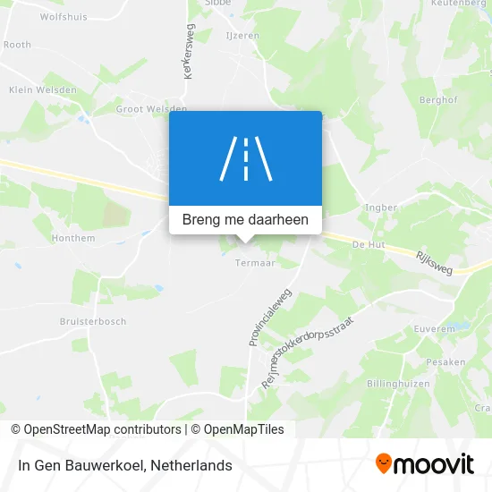 In Gen Bauwerkoel kaart