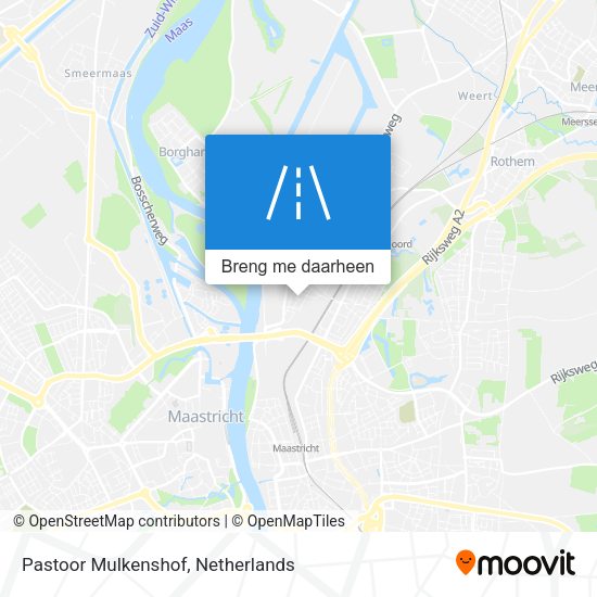 Pastoor Mulkenshof kaart