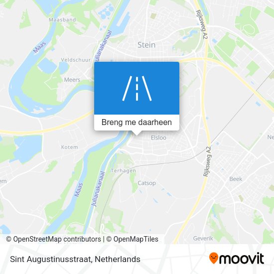 Sint Augustinusstraat kaart