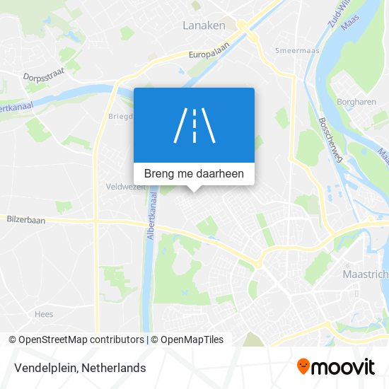 Vendelplein kaart