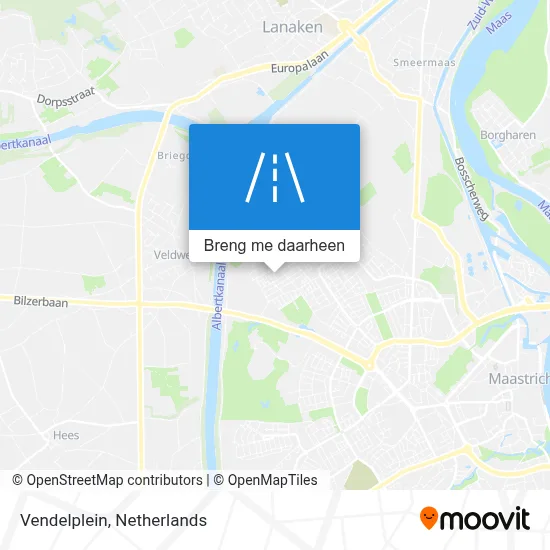 Vendelplein kaart
