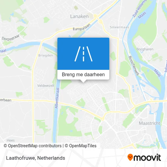 Laathofruwe kaart