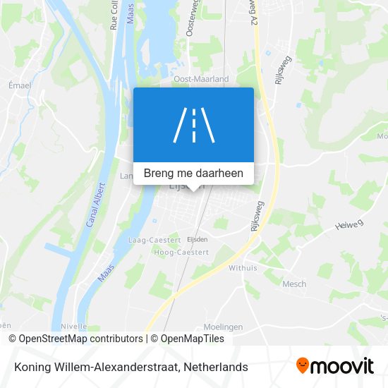 Koning Willem-Alexanderstraat kaart
