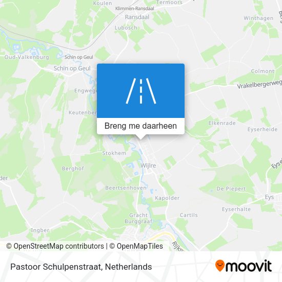Pastoor Schulpenstraat kaart