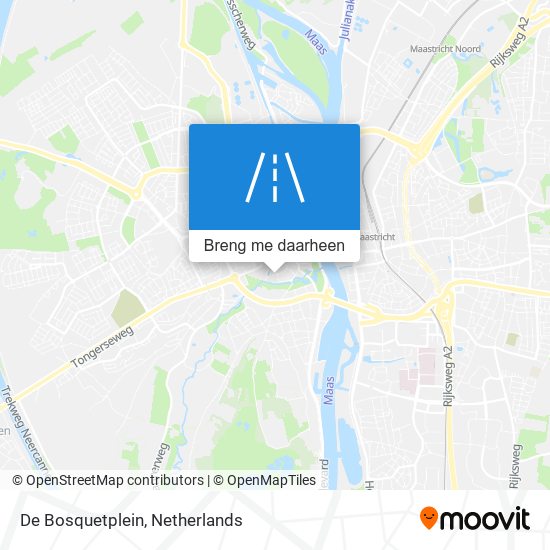 De Bosquetplein kaart