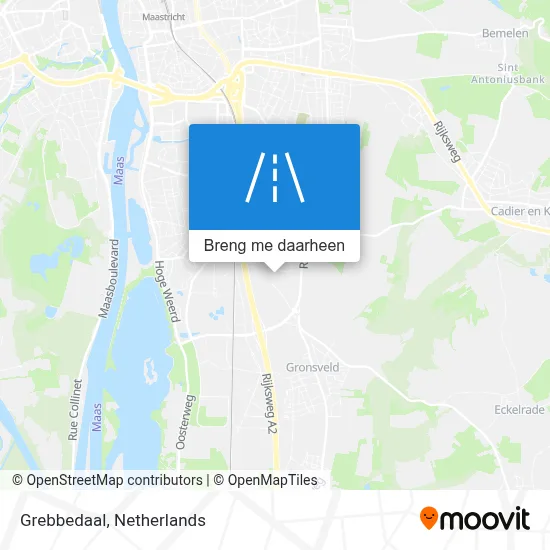 Grebbedaal kaart