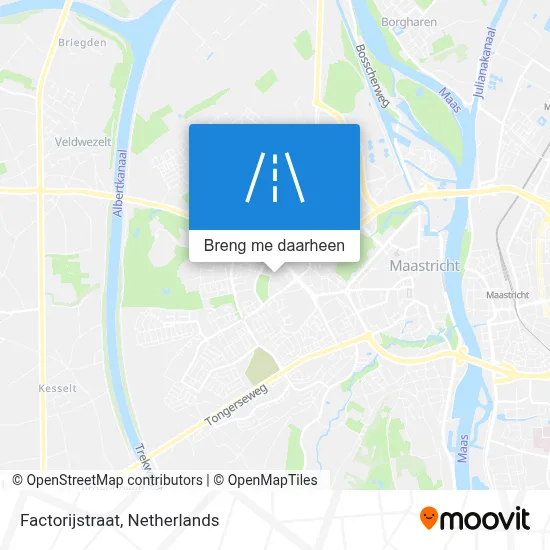 Factorijstraat kaart