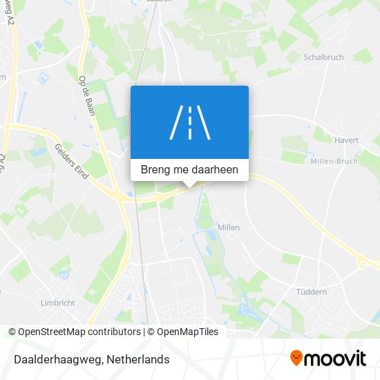 Daalderhaagweg kaart