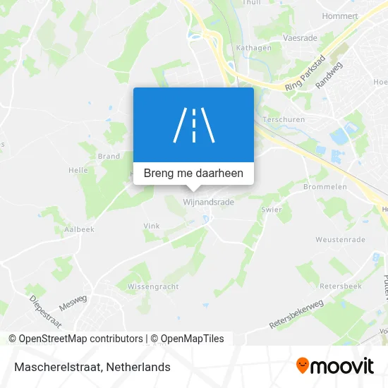 Mascherelstraat kaart