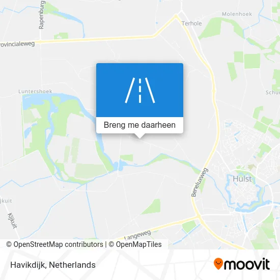 Havikdijk kaart