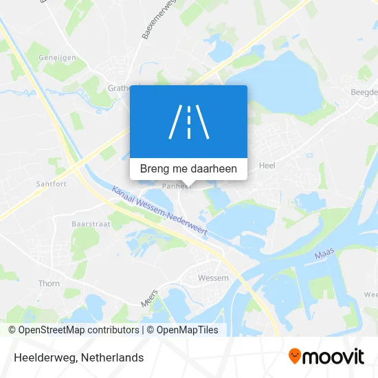 Heelderweg kaart