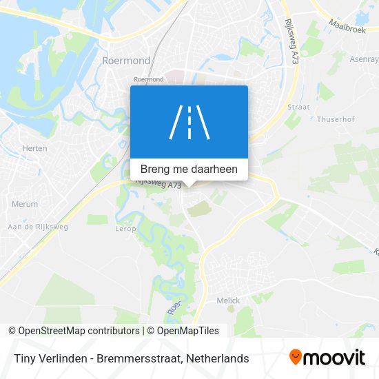 Tiny Verlinden - Bremmersstraat kaart
