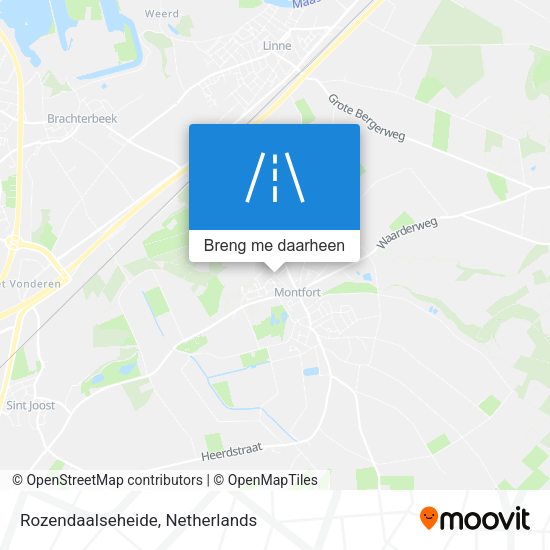 Rozendaalseheide kaart