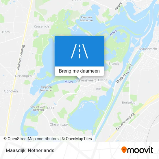 Maasdijk kaart