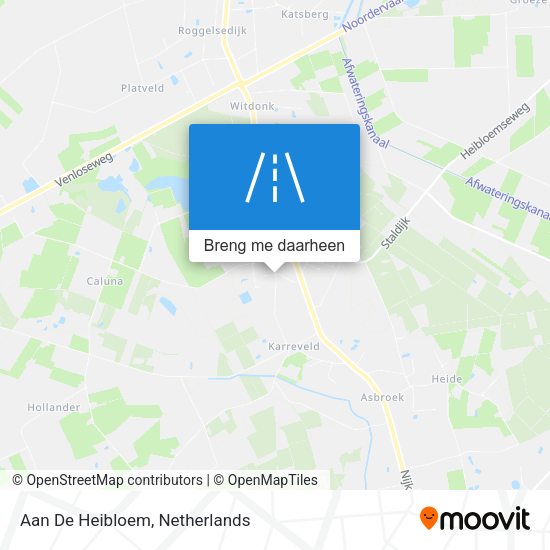 Aan De Heibloem kaart