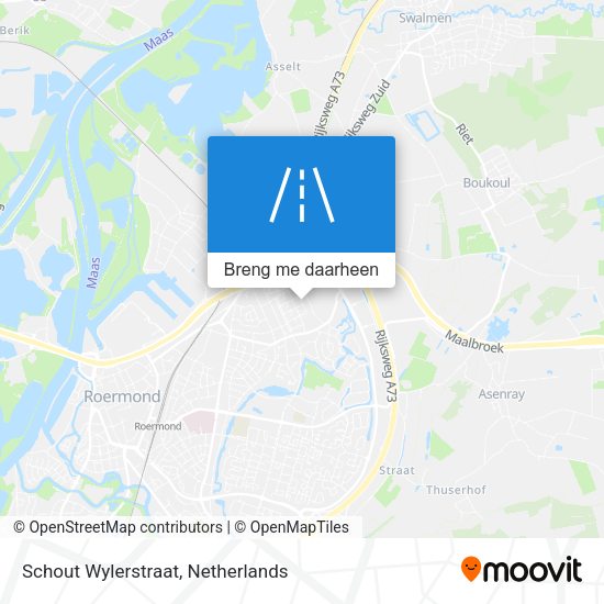 Schout Wylerstraat kaart