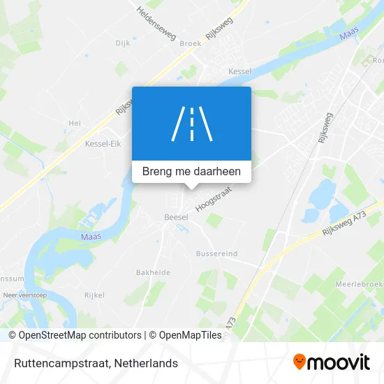 Ruttencampstraat kaart