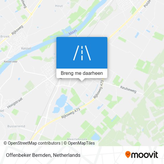 Offenbeker Bemden kaart