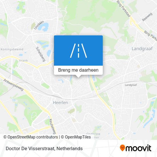 Doctor De Visserstraat kaart